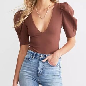 Free people Va Va Voop Bodysuit